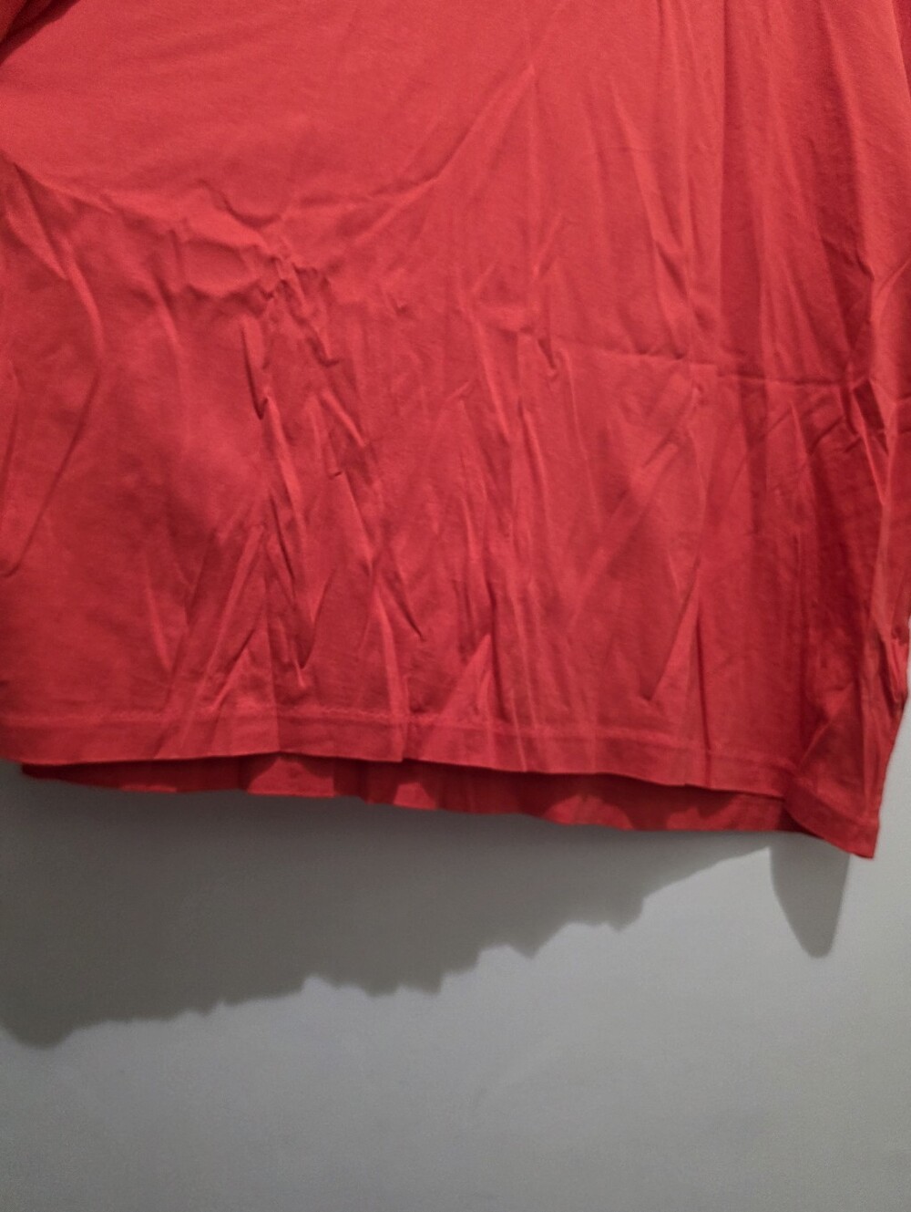 J. Crew Bright Red Crochet Sleeve Short-Sleeve Top - Picture 4 of 7